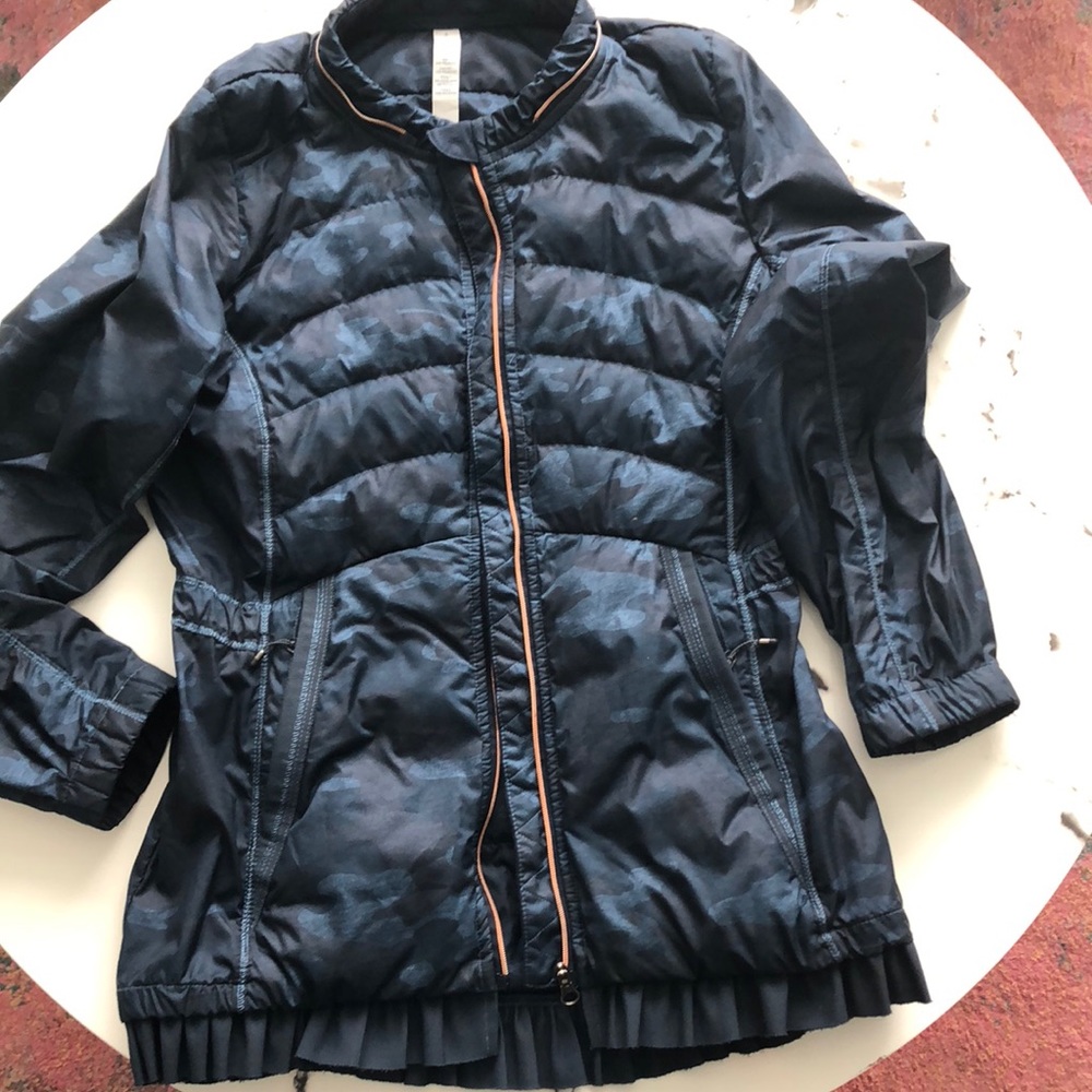 Navy Blue Camo Lululemon jacket
